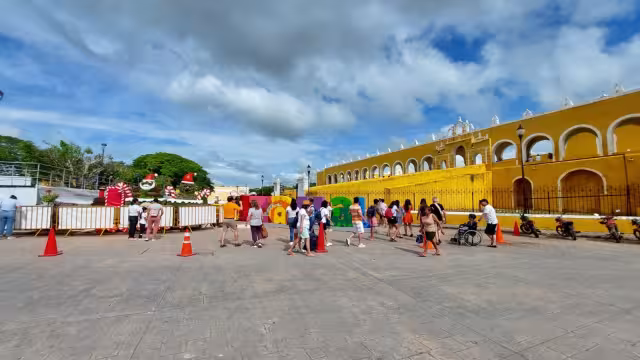 El Convento de Izamal es el más visitado por el turismo internacional
