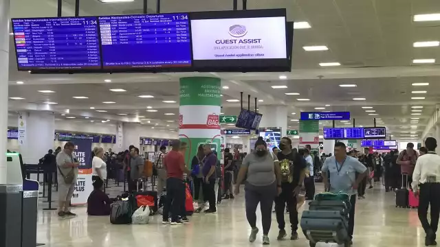 La afluencia es moderada en la terminal dos, según Asur