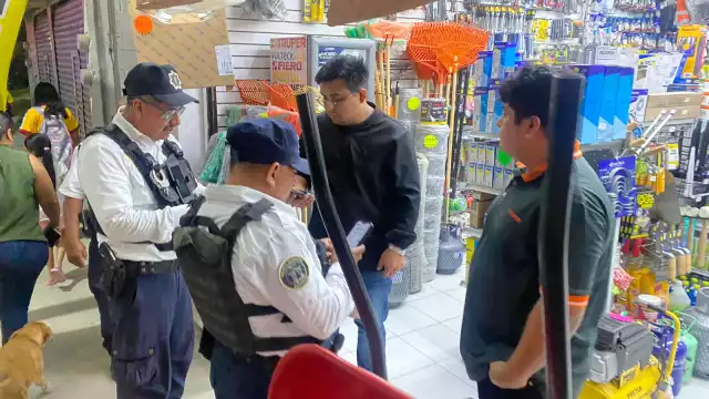 Los policías buscaron sin éxito  a los sospechosos
