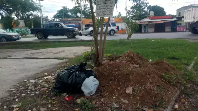 De acuerdo con los residentes del área, el Ayuntamiento pintó y saneó algunos parques del área, pero ignoró otras problemáticas como la falta de tapas en los desagües