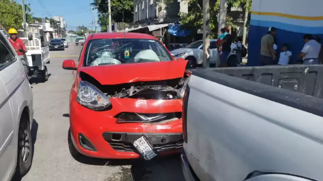 La conductora declaró que perdió el control del vehículo por unos momentos