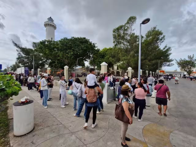 La Casa de la Cultura de Progreso registra largas filas