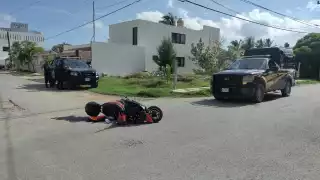 Solamente se registraron daños materiales