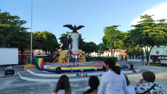 El evento celebrado en el parqwue de La Mejorada contó con la presencia de la mamá, hermanas y sobrinos del occiso El evento celebrado en el parqwue de La Mejorada contó con la presencia de la mamá, hermanas y sobrinos del occiso