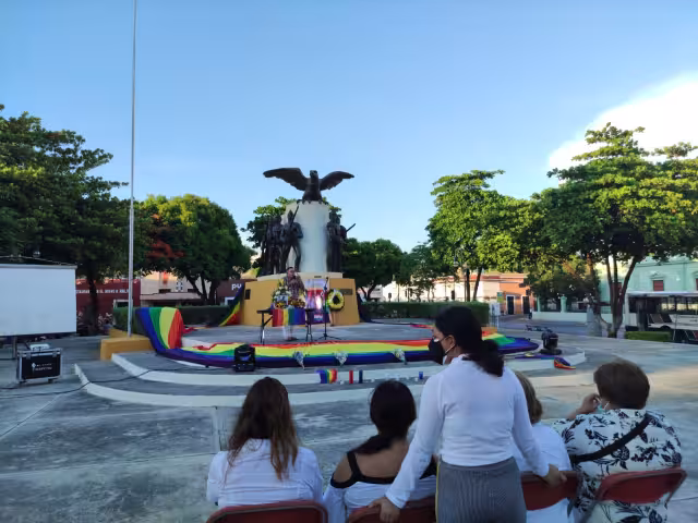 El evento celebrado en el parqwue de La Mejorada contó con la presencia de la mamá, hermanas y sobrinos del occiso