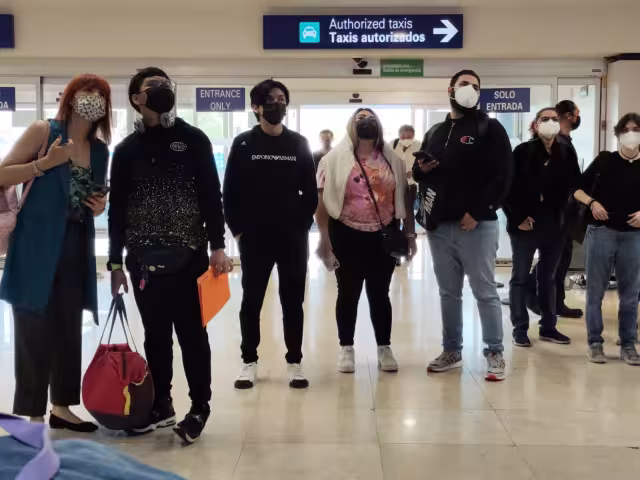 El vuelo 448 de Volaris de la ruta Tijuana- Mérida-Oaxaca-Mérida- Tijuana sufrió un retraso de dos horas