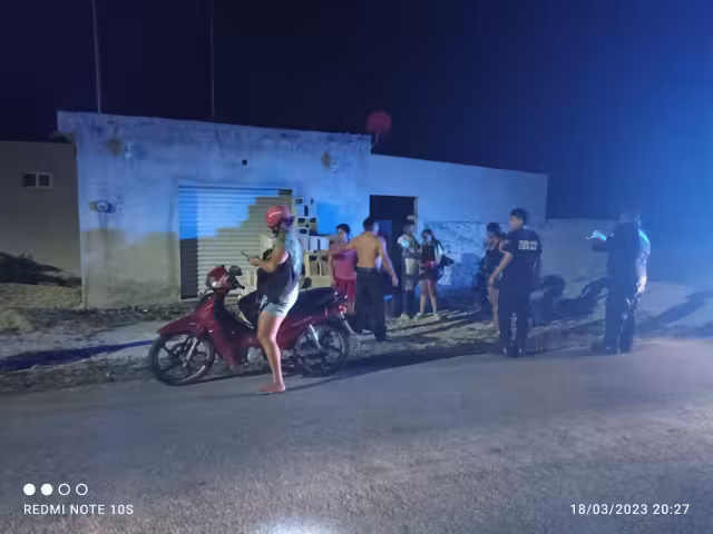 Los motociclistas derraparon debido a su estado de ebriedad