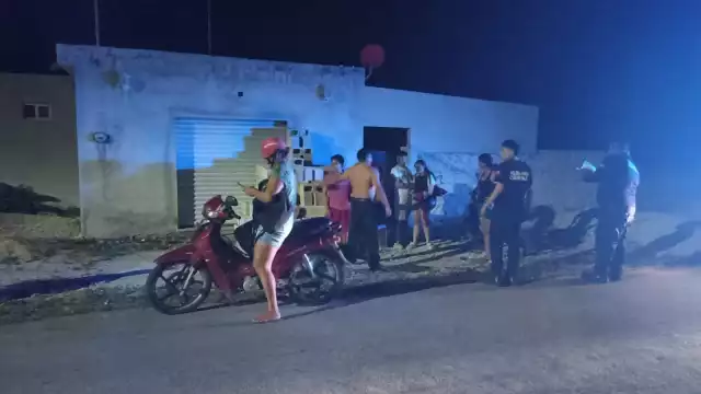 Los motociclistas derraparon debido a su estado de ebriedad