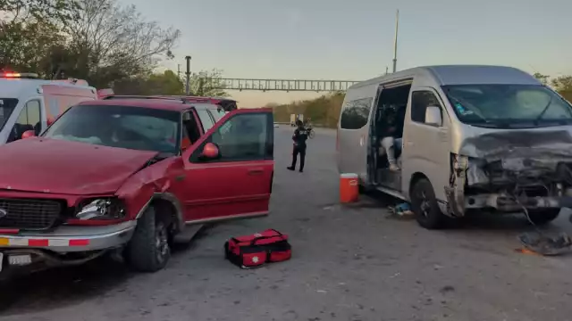 Todos los heridos en el accidente en la carretera Chemax-Cobá terminaron con golpes y contusiones