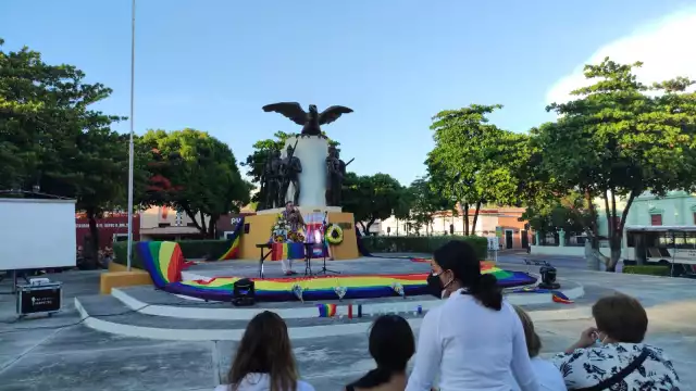 El evento celebrado en el parqwue de La Mejorada contó con la presencia de la mamá, hermanas y sobrinos del occiso