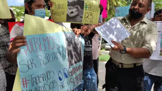 Acusan que el IMDUT pide cuotas de 100 pesos por cada motoxista a la semana para que los dejen trabajar