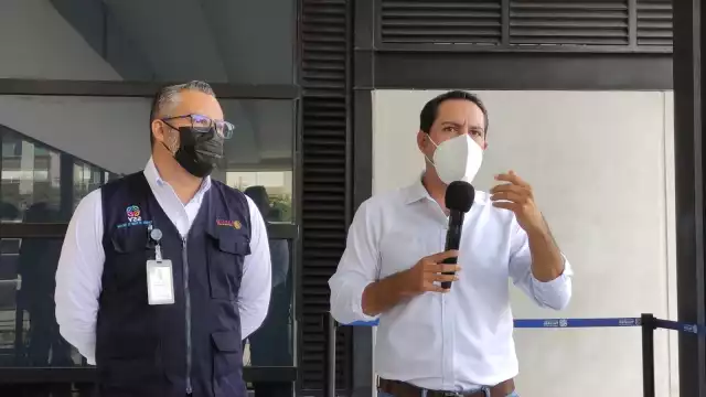 Mauricio Vila destacó que ayer martes se rompió un récord de vacunación contra el COVID-19 en Yucatán