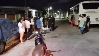 La mujer fue trasladada con varias heridas a un hospital