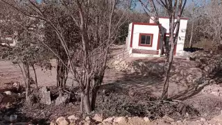 El afectado señalo que la instalación de agua potable y energía eléctrica sigue pendiente, aunque la vivienda está concluida