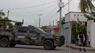 Se desconoce si el cateo es en busca de armas o drogas