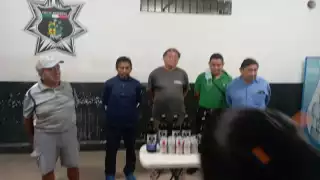 En el operativo, se detuvieron a cuatro personas
