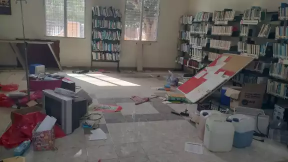 El centro cultural de Mocochá fue inaugurado en 2001 y ahora sirve como bodega El centro cultural de Mocochá fue inaugurado en 2001 y ahora sirve como bodega