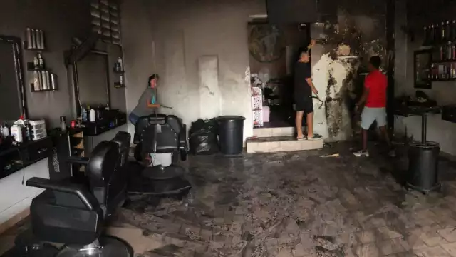 Los encargados del establecimiento indicaron que empezarán prácticamente desde cero, sólo lograron recuperar la mitad de los muebles