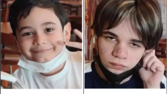 Los hermanos tienen 8 y 14 años y se teme que sean víctimas de un delito Los hermanos tienen 8 y 14 años y se teme que sean víctimas de un delito