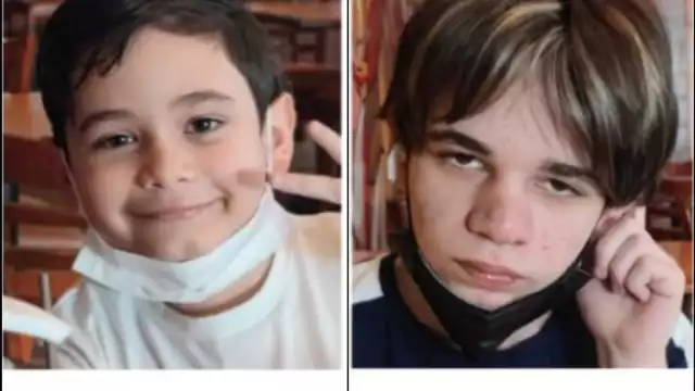 Los hermanos tienen 8 y 14 años y se teme que sean víctimas de un delito