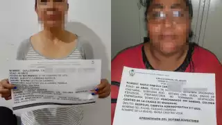 A las detenidas se les acusa de construir en predios de patrimonio Estatal