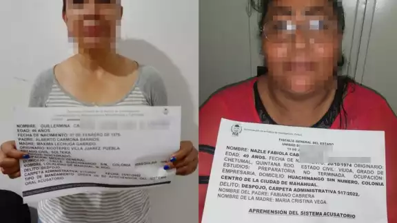 A las detenidas se les acusa de construir en predios de patrimonio Estatal A las detenidas se les acusa de construir en predios de patrimonio Estatal