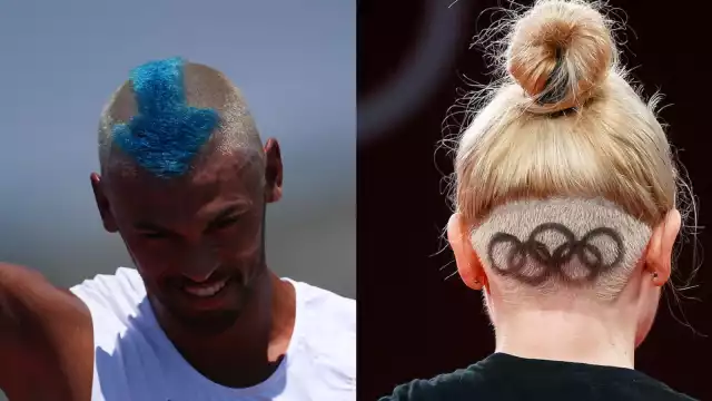 El holandés Kiran Badloe y la húngara Maria Fazekas decidieron imponer moda en los Juegos Olímpicos de Tokio 2020