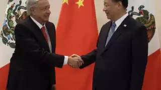 AMLo y el Presidente de China se reunieron en San Francisco