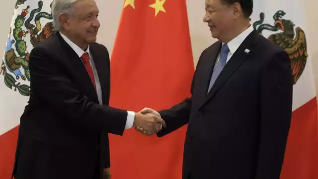 AMLo y el Presidente de China se reunieron en San Francisco
