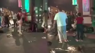 Varias personas fueron testigos del ataque a un joven sobre la calle 58 por 69