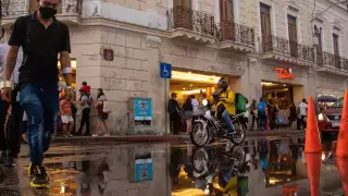Continúan las lluvias en Yucatán