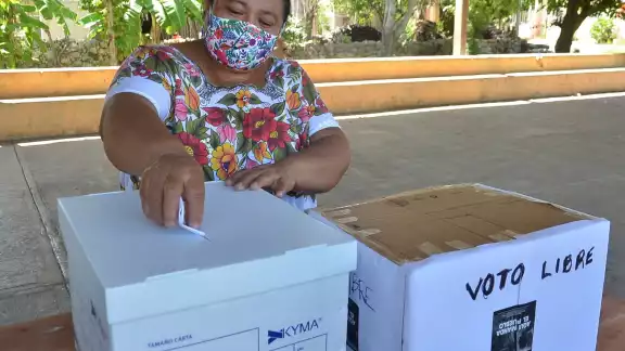 La única granja que tuvo el permiso del pueblo para seguir operando fue la de Kinchil La única granja que tuvo el permiso del pueblo para seguir operando fue la de Kinchil