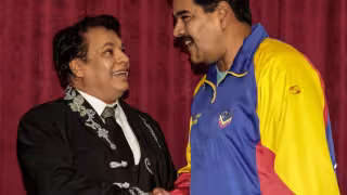 Juanga y Maduro el día que se conocieron