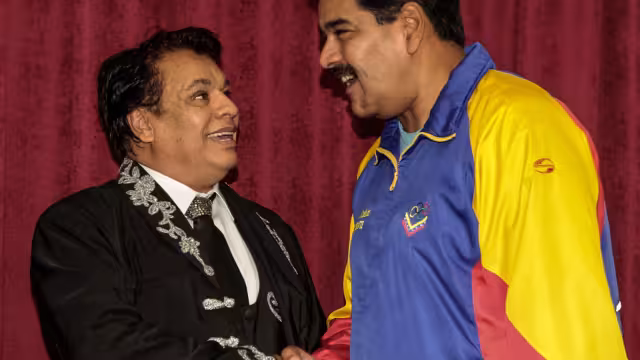 Juanga y Maduro el día que se conocieron