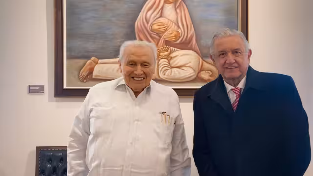 El director y fundador de Por Esto! visitó al Presidente de México en Palacio Nacional