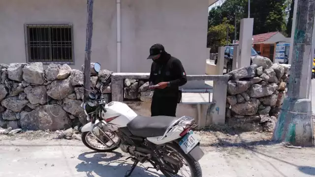 Elementos de la Policía Municipal de Buctzotz tomaron nota del hecho