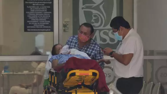 El Sistema de Información de la Red IRAG indica que el Hospital del IMSS “Ignacio García Téllez” está al 67 por ciento de su capacidad El Sistema de Información de la Red IRAG indica que el Hospital del IMSS “Ignacio García Téllez” está al 67 por ciento de su capacidad