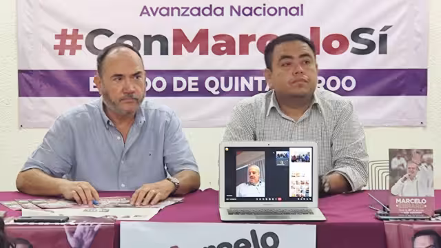 Rodolfo Valle Villaseñor y Juan José Hernández fueron el enlace del Senador Rafael Espinoza, quien informó de la cancelación