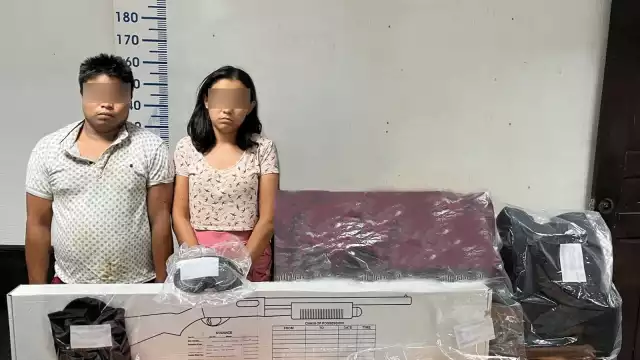 La pareja se encontraba con un adolescente, quien fue puesto a disposición de la Fiscalía de Distrito Sur