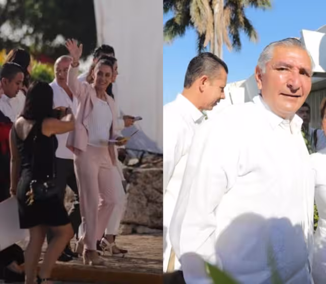 Mara Lezama reunió a dos de los candidatos presidenciables de Morena al 2024