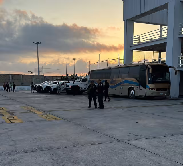 Los imputados fueron trasladados vía aérea