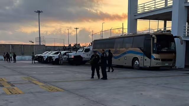 Los imputados fueron trasladados vía aérea