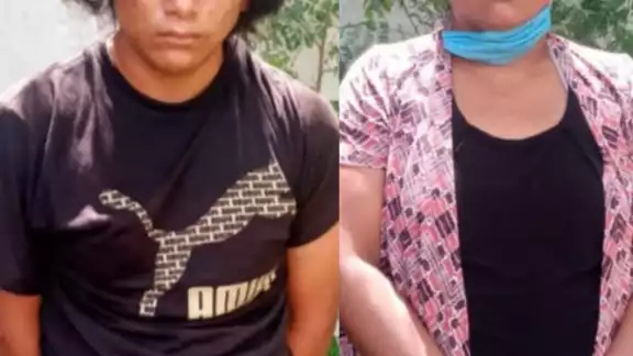 La pareja transportaba 33 bolsitas de marihuana en pequeñas cantidades