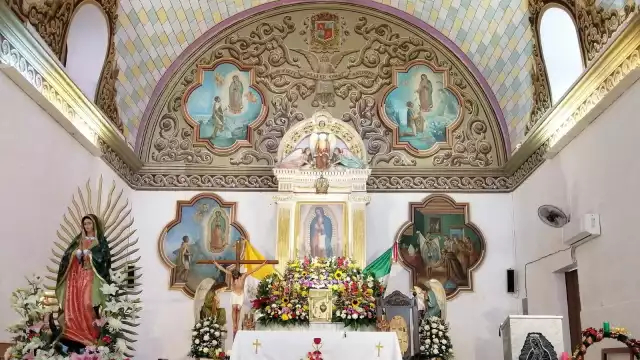 El santuario, el cual está ubicado en el Barrio de Guadalupe en San Francisco de Campeche, es la más antigua de la ciudad,