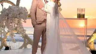 “Canelo” Álvarez se casó con Fernanda Gómez en un lugar exclusivo de Punta Mita, en Nayarit