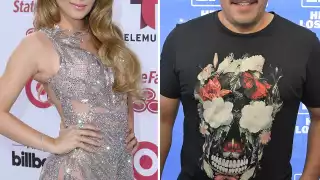 Lupillo Rivera pide respeto para su esposa cuando le preguntan sobre Belinda y Nodal.
