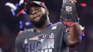 James White fue ganador de tres Super Bowl