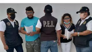 Detienen a sujetos implicados en robo hacia una pollería en Kanasín