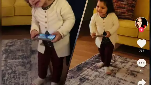 La niña se ha vuelto tremendamente famosa en redes sociales