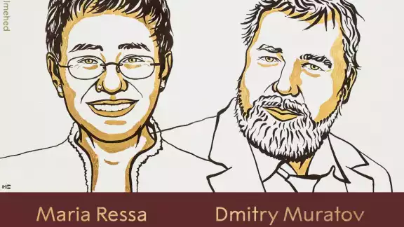 Nobel de la Paz para periodista filipina Maria Ressa y ruso Dmitry Muratov Nobel de la Paz para periodista filipina Maria Ressa y ruso Dmitry Muratov
